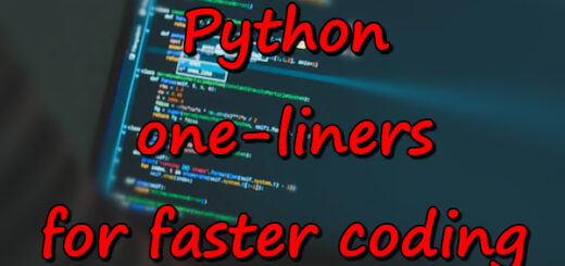 python-one-liners