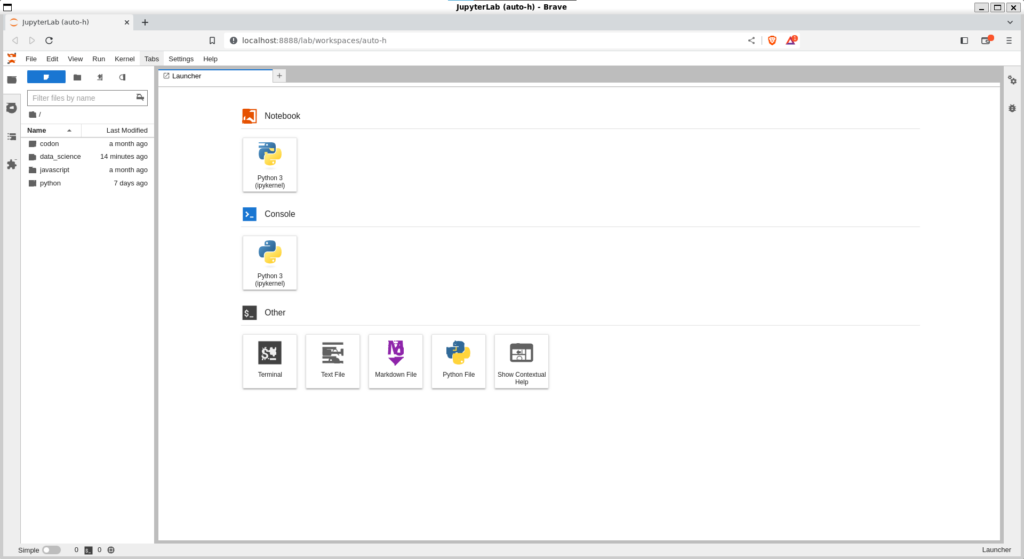 WSL2 for data science